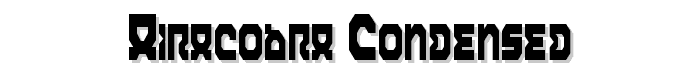 Airacobra Condensed font